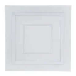 Eglo ALBARCA Plafondarmaturen aluminium, staal wit / Kunststof wit H: 69 mm