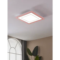 Eglo ALBARCA Plafondarmaturen aluminium, staal wit / Kunststof wit H: 69 mm