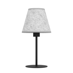 Eglo ALSAGER Tafellampen staal zwart / vilt grijs H: 395 mm | Ø 200 mm