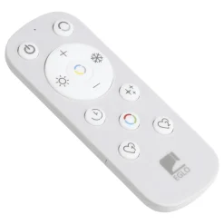 Eglo AMANDOLO Plafondarmaturen aluminium, staal zwart / Kunststof wit H: 65 mm