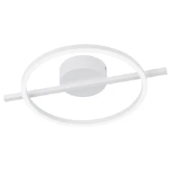 Eglo AMANDOLO Plafondarmaturen aluminium, staal wit / Kunststof wit H: 65 mm