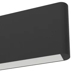 Eglo ANDREAS-Z hanglamp staal zwart / Kunststof wit H: 1100 mm