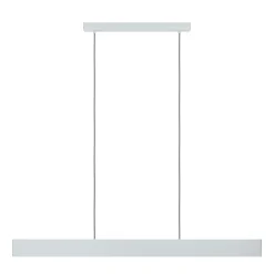 Eglo ANDREAS-Z hanglamp staal grijs / Kunststof wit H: 1100 mm