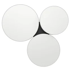 Eglo BARBANO-Z Plafondarmaturen staal zwart / textiel, kunststof grijs, wit H: 90 mm