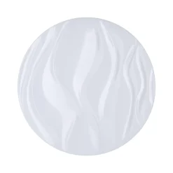 Eglo BENARIBA Wand-/plafondlamp staal wit / Kunststof wit H: 65 mm | Ø 330 mm