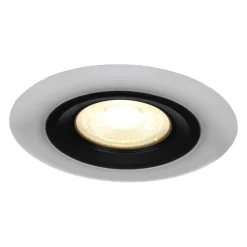 Eglo CALONGE inbouwarmatuur Kunststof zwart, wit Ø 100 mm