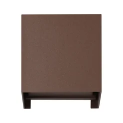 Eglo CALPINO 3 Wandlamp aluminium roestbruin / Glas helder H: 100 mm