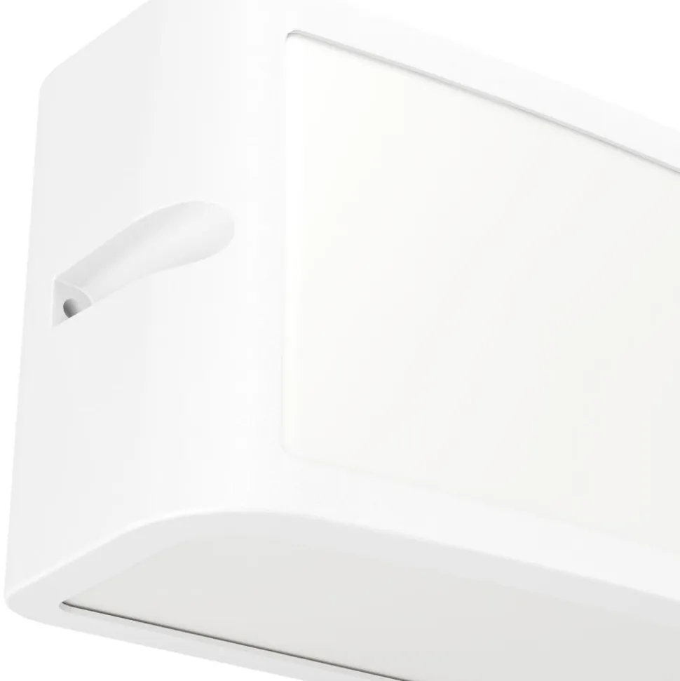 Eglo CAMARDA Wandlamp aluminium wit / Kunststof wit H: 110 mm