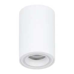 Eglo CAROSSO-Z opbouwarmatuur aluminium wit / Kunststof wit H: 120 mm | Ø 80 mm