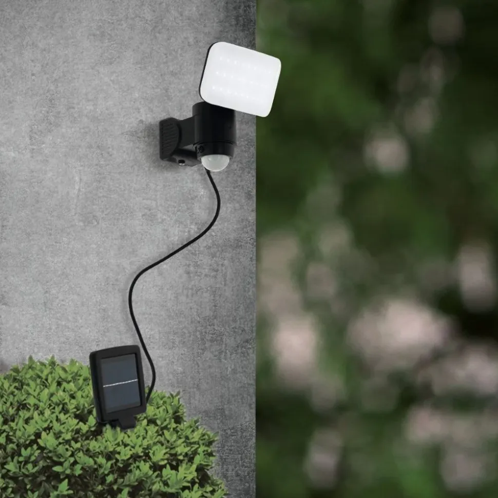 Eglo CASABAS Wandlamp Kunststof zwart / Kunststof wit H: 155 mm