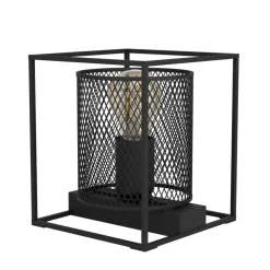 Eglo CATTERICK Tafellampen staal zwart H: 190 mm