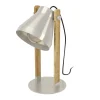 Eglo CAWTON Tafellampen staal, hout staal, rustiek bruin H: 380 mm