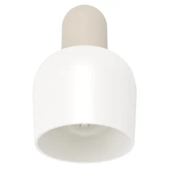 Eglo CORATO spot staal zand, mat nikkel / Glas wit H: 125 mm