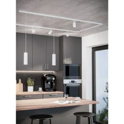 Eglo EASYT PENDANT hanglamp Kunststof wit H: 1100 mm | Ø 60 mm