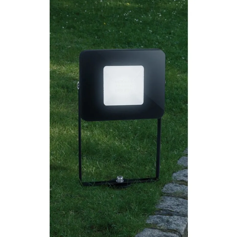 Eglo FAEDO 4 Grondpin aluminium zwart / Glas helder H: 310 mm