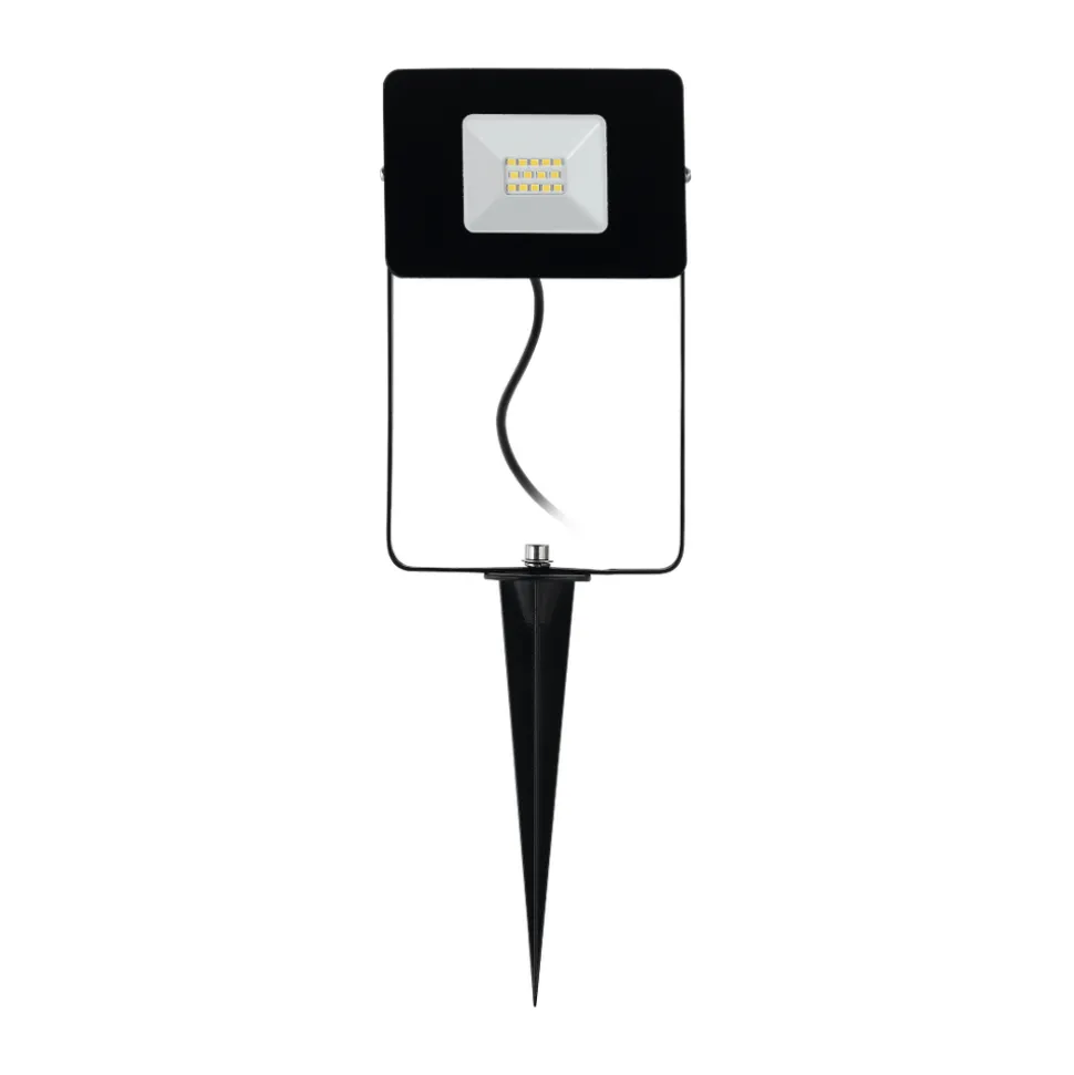 Eglo FAEDO 4 Grondpin aluminium zwart / Glas helder H: 310 mm