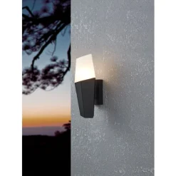 Eglo FARINDOLA Wandlamp staal zwart / Kunststof wit H: 325 mm