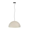 Eglo GAETANO 1 hanglamp staal zwart / staal zand, crème H: 1500 mm | Ø 535 mm