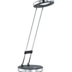 Eglo GEXO Tafellampen kunststof, staal zwart, chroom H: 320 mm | Ø 125 mm