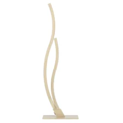 Eglo GRISOLIA Tafellampen staal, kunststof bruin / Kunststof wit H: 455 mm