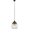 Eglo Hanglamp BAMPTON E27 BRUIN PATINE