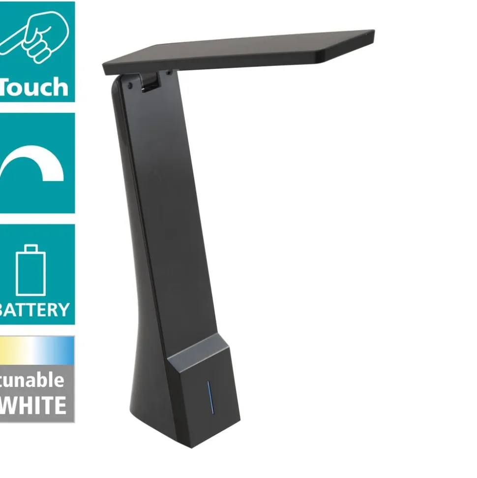 Eglo LA SECA Tafellampen Kunststof zwart H: 260 mm