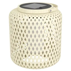 Eglo MARLIANO Tafellampen hout, staal bruin / Kunststof wit H: 240 mm | Ø 210 mm