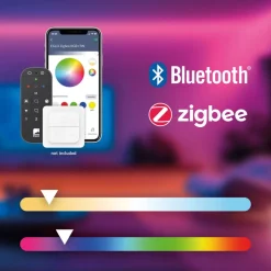 Eglo NEON-STRIPE-Z lichtstrip/-staaf Kunststof wit H: 8 mm