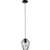 Eglo NEWTOWN hanglamp staal zwart H: 1100 mm | Ø 160 mm