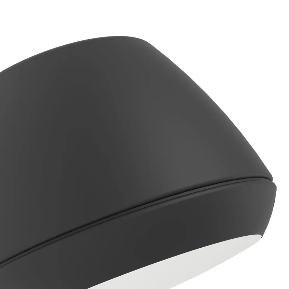 Eglo NIVAROLO Wandlamp staal zwart / Kunststof wit H: 135 mm