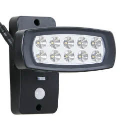 Eglo PALIZZI Wandlamp Kunststof zwart / Kunststof transparant H: 145 mm