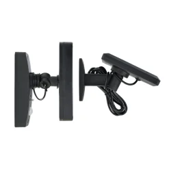 Eglo PALIZZI Wandlamp Kunststof zwart / Kunststof transparant H: 145 mm