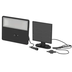 Eglo PANETTIERI zonne-energiearmatuur Kunststof zwart / Kunststof wit H: 170 mm