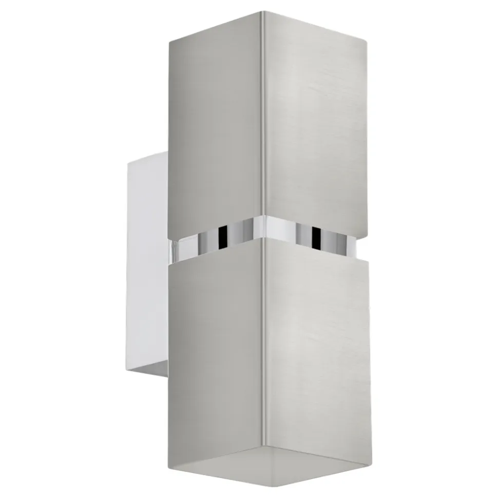 Eglo PASSA Wandlamp staal nikkel-mat, chroom H: 170 mm