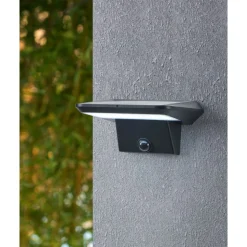 Eglo PORRASSA zonne-energiearmatuur Kunststof zwart / Kunststof wit H: 75 mm