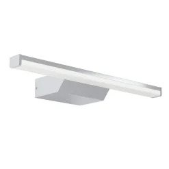 Eglo REGELLO-Z Spiegelarmaturen kunststof, aluminium chroom, zilver / Kunststof wit H: 40 mm