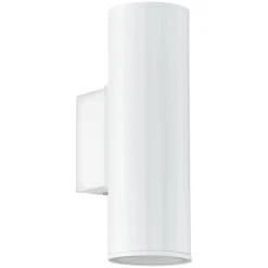 Eglo RIGA Wandlamp staal verzinkt wit H: 200 mm