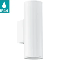 Eglo RIGA Wandlamp staal verzinkt wit H: 200 mm