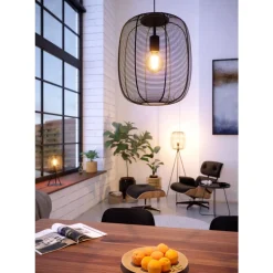 Eglo RINHOU PENDEL 1xE27 ZWART