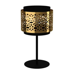 Eglo SANDBACH Tafellampen staal zwart, geelkoper H: 450 mm | Ø 240 mm