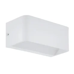 Eglo SANIA 4 Wandlamp aluminium wit H: 80 mm