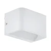 Eglo SANIA 4 Wandlamp aluminium wit H: 80 mm