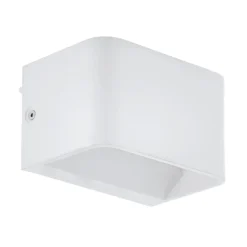Eglo SANIA 4 Wandlamp aluminium wit H: 80 mm
