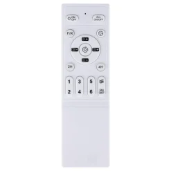 Eglo SAYULITA Ventilator met licht ABS wit / acryl melkkleurig H: 205 mm | Ø 455 mm