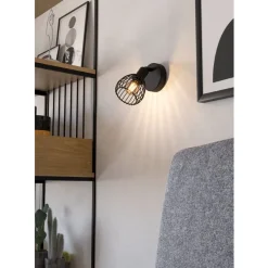 Eglo SONNINO spot staal zwart