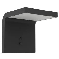 Eglo SPIANTE zonne-energiearmatuur Kunststof zwart / Kunststof wit H: 140 mm