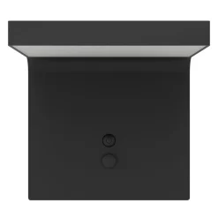 Eglo SPIANTE zonne-energiearmatuur Kunststof zwart / Kunststof wit H: 140 mm