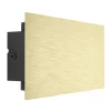 Eglo TALAMELLO Wandlamp aluminium geborsteld goud H: 100 mm