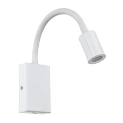 Eglo TAZZOLI Wandlamp staal, kunststof wit H: 300 mm