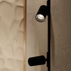 Eglo TPLUS SLIM SPOT spot Kunststof zwart H: 140 mm | Ø 55 mm